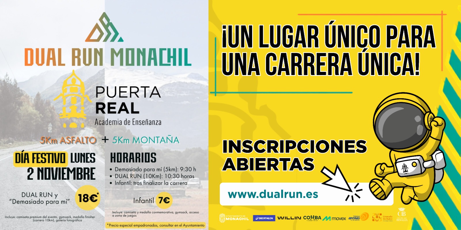 Dual Run Monachil — Academia Puerta Real